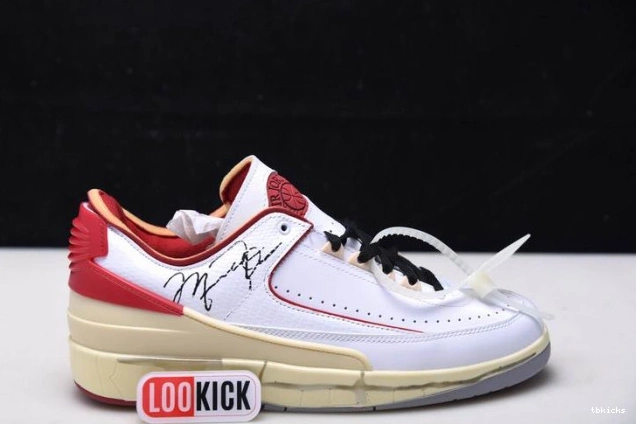 Reps TBK Jordan DJ4375-106 Retro SP Off-White 2 Low Red White 0718